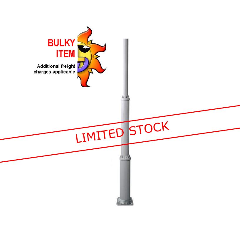 Sectional Aluminium Pole - 3.5m