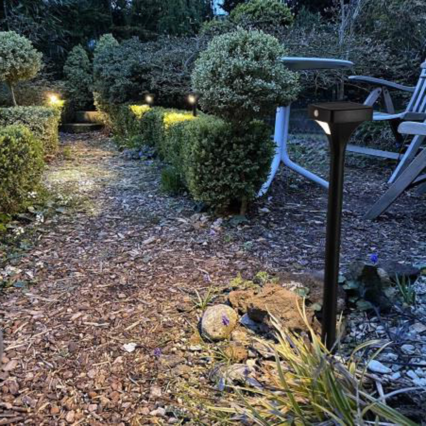 “Comet” Path Light w/ PIR - 2 Pack