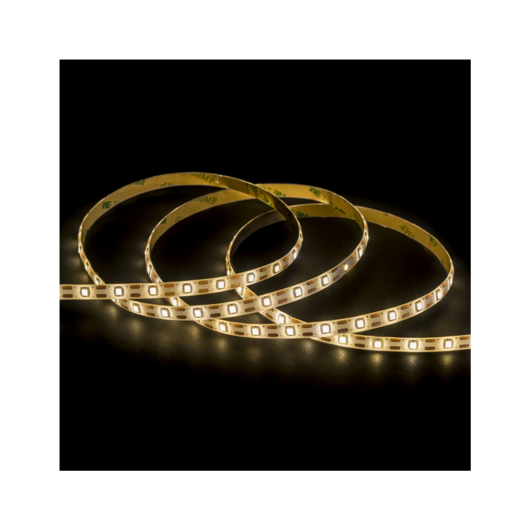 Solar LED strip light in warm white