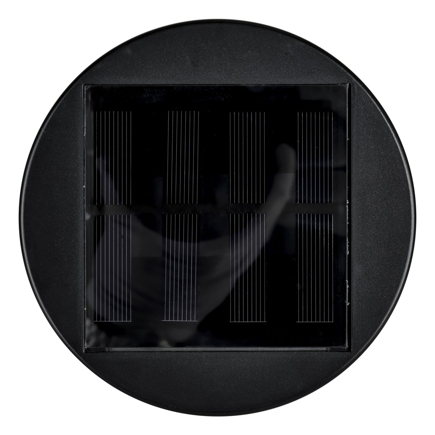 Solar panel for black polycarbonate bollard lights
