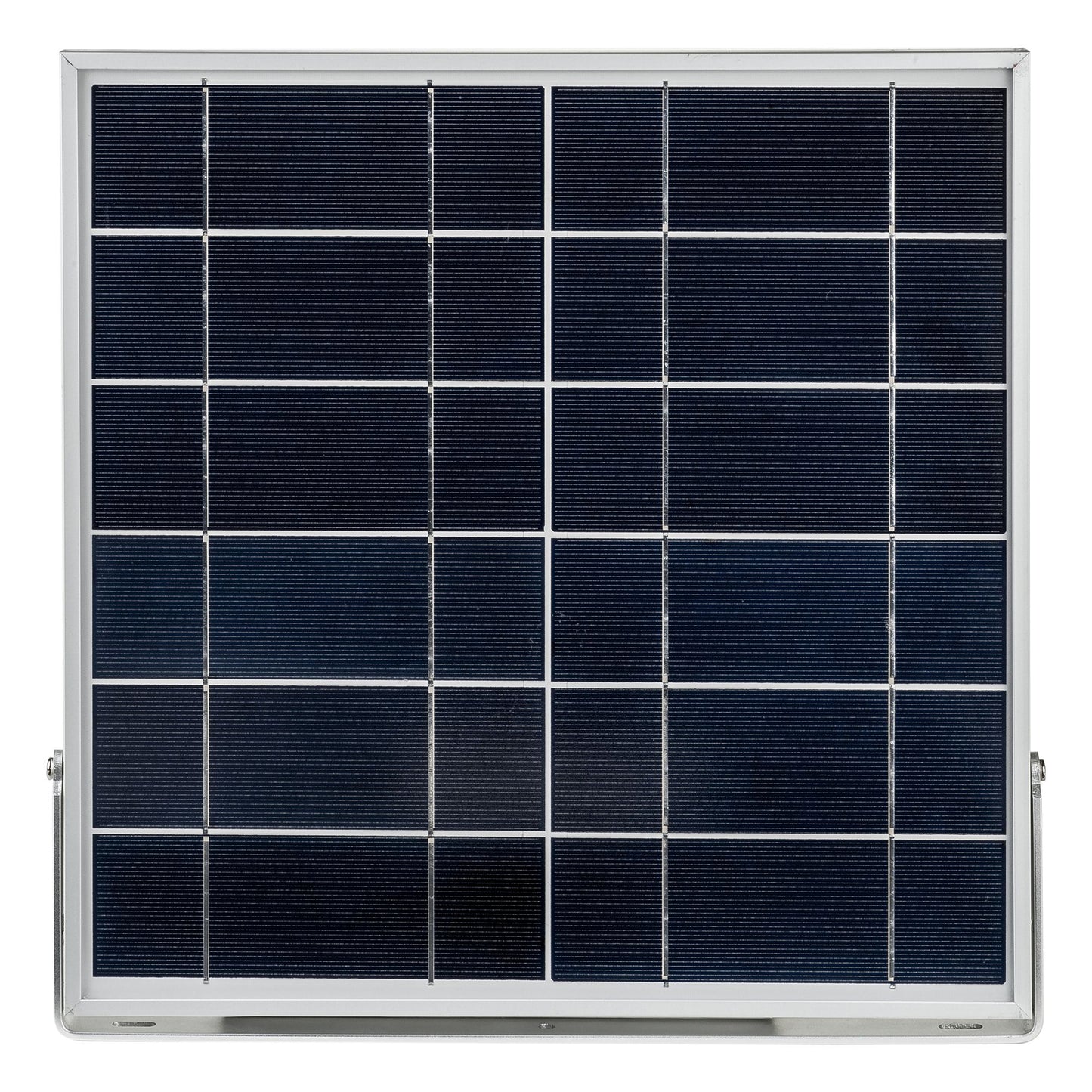Solar panel for solar flood light with security camera
