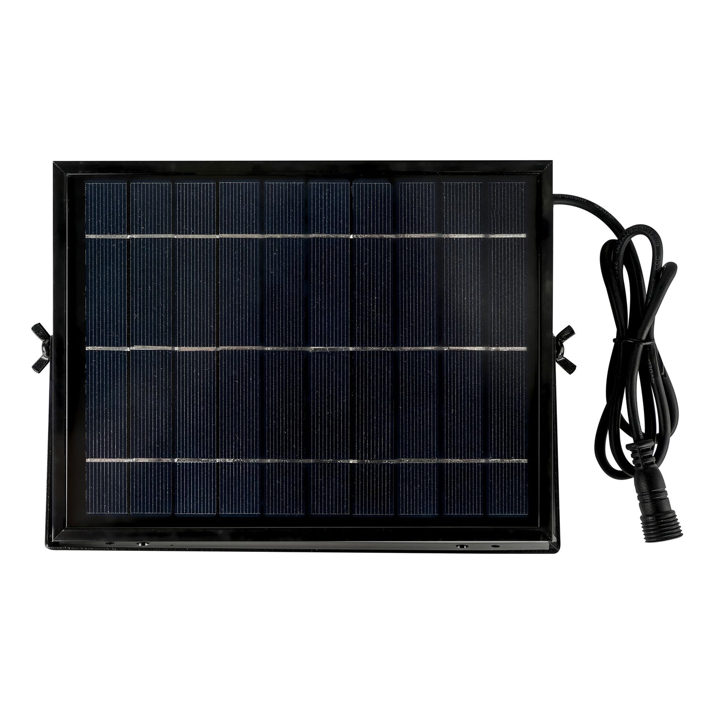 Solar panel for in ground light kit