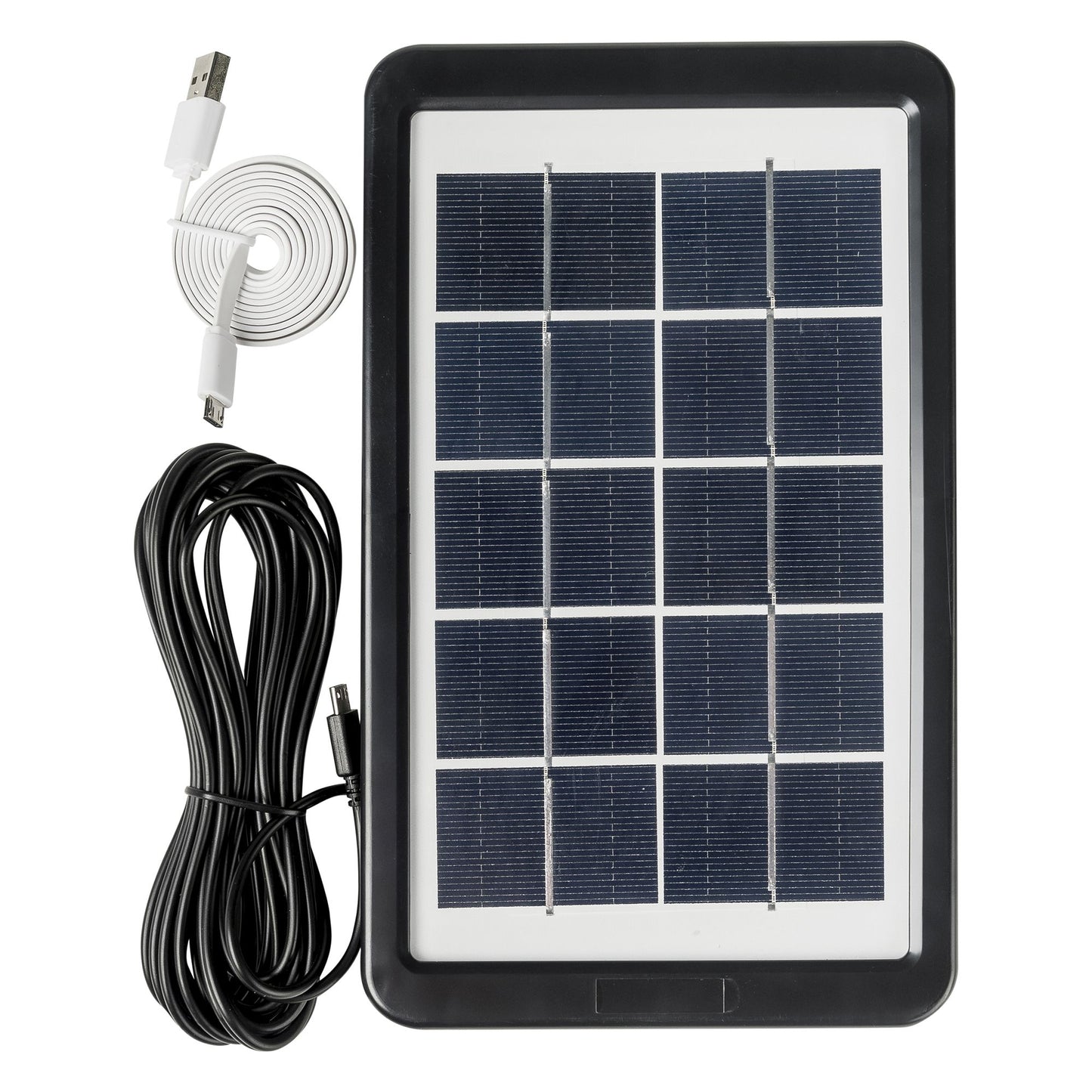 Solar panel and a USB charging cable for portable solar camping lantern with Bluetooth