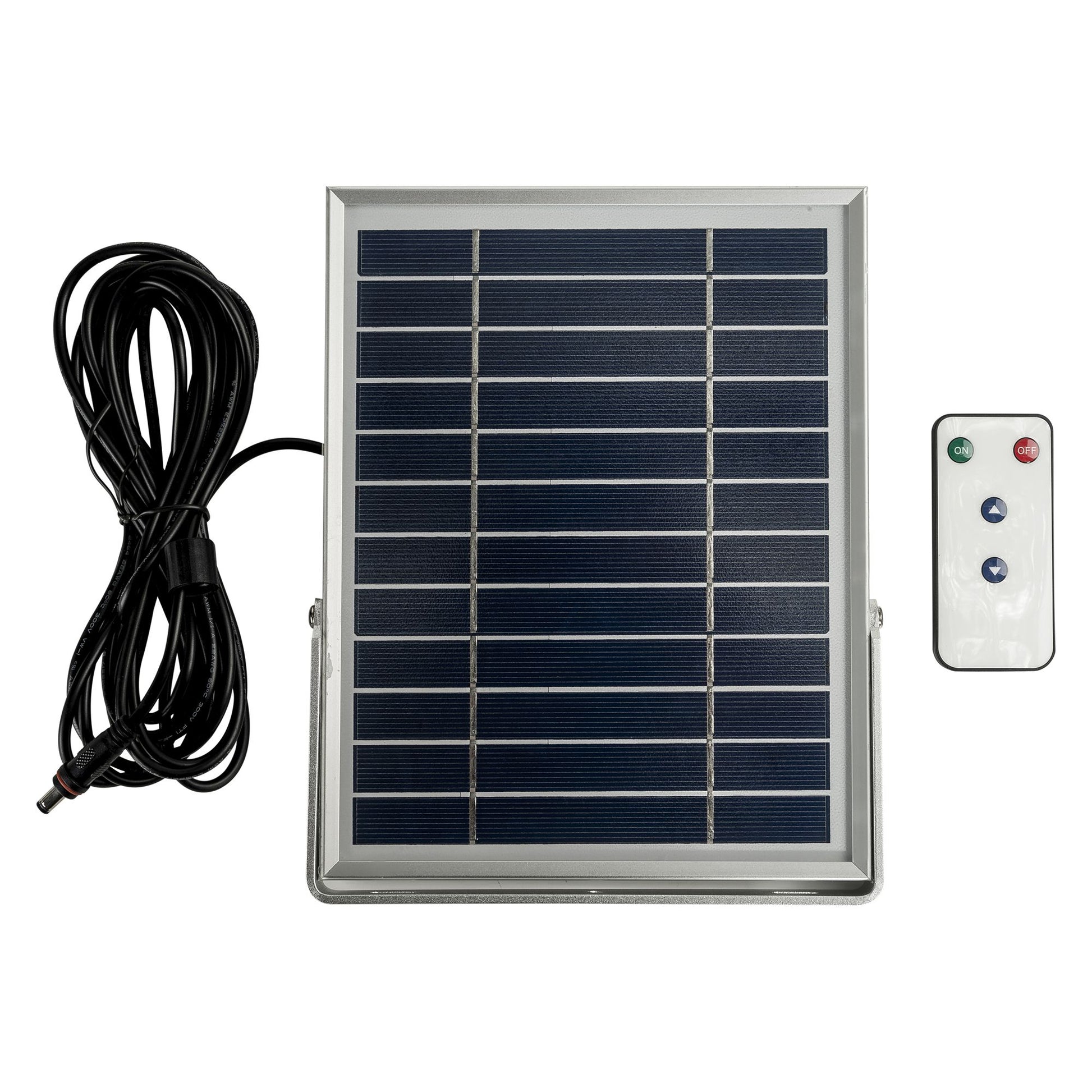 Solar panel & remote for multi-purpose solar light