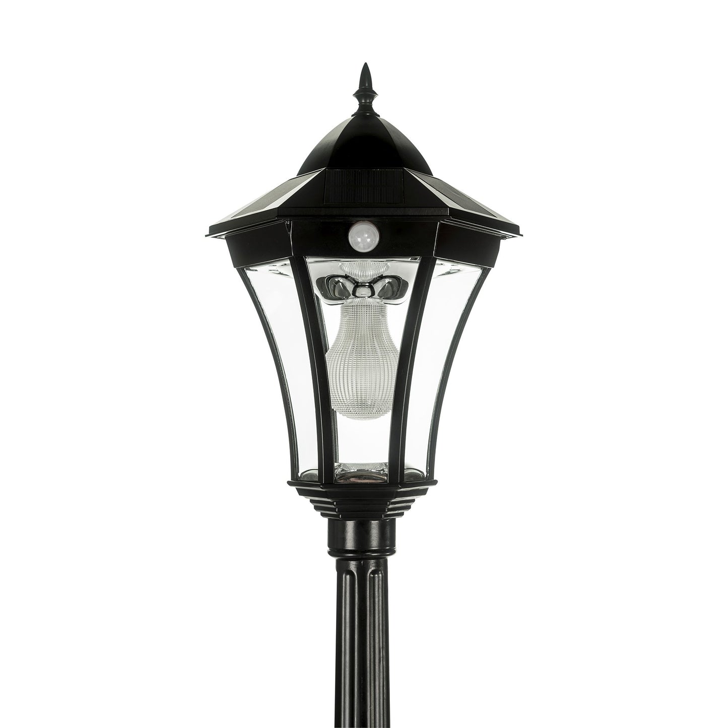 Traditional Post Light w/PIR Sensor