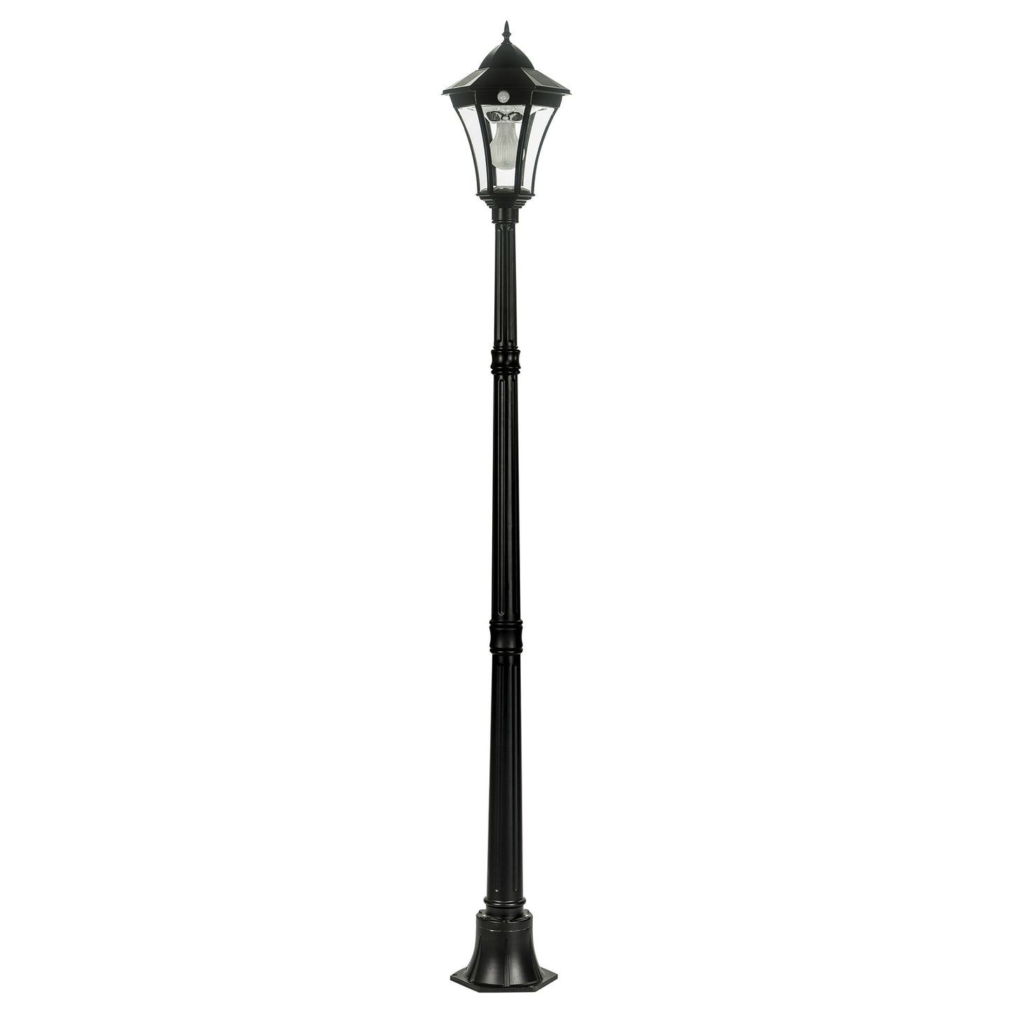 Traditional Post Light w/PIR Sensor
