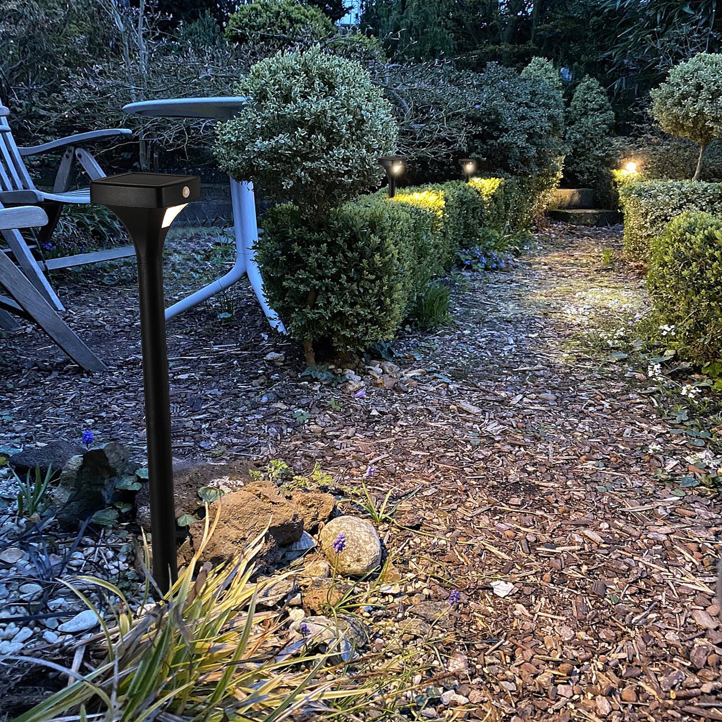 “Comet” Path Light w/ PIR - 2 Pack