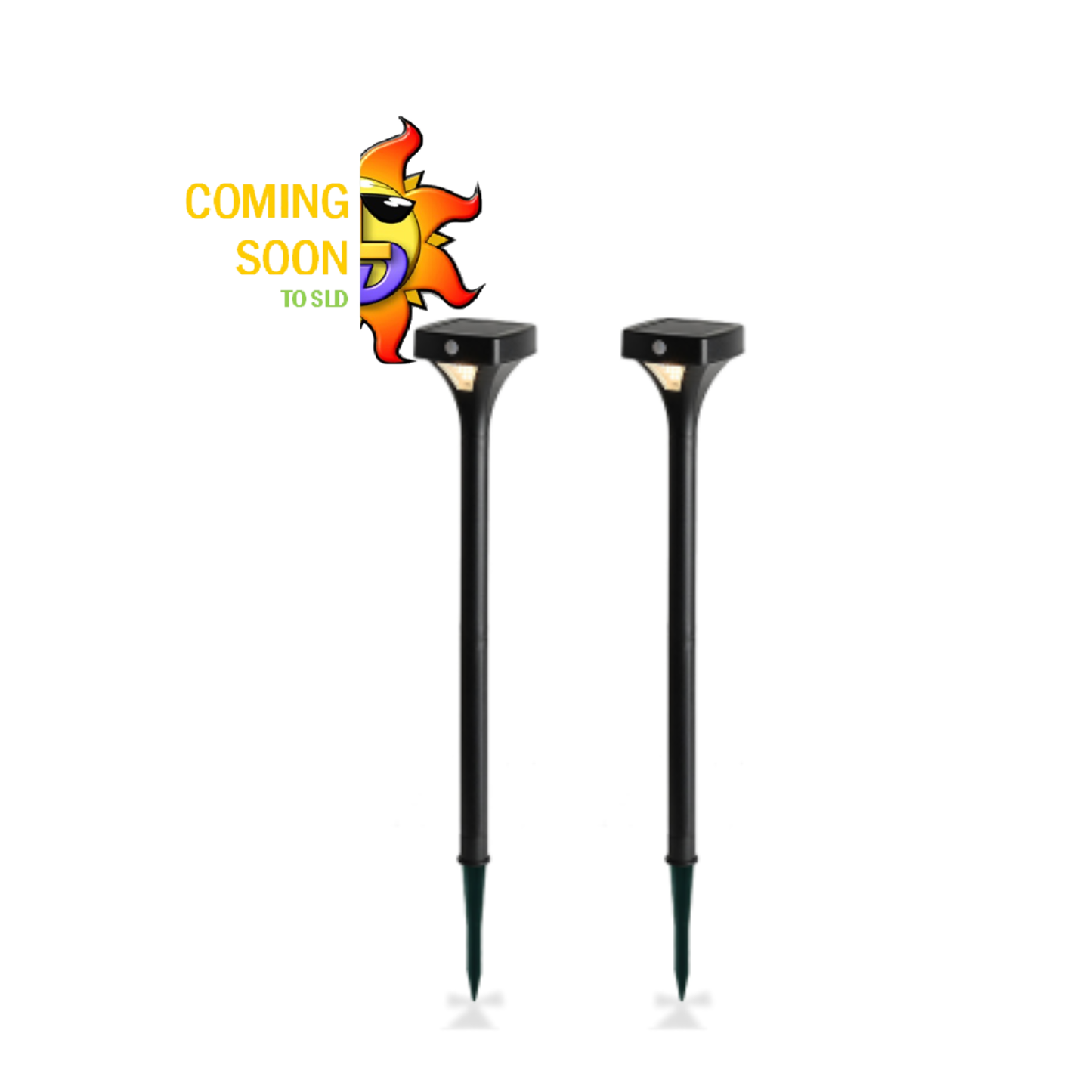 “Comet” Path Light w/ PIR - 2 Pack