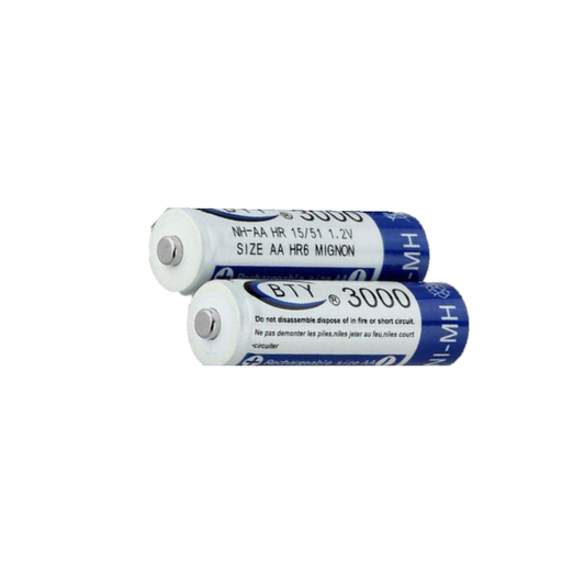 1.2V 3000mAh Ni-MH rechargable battery (AA)