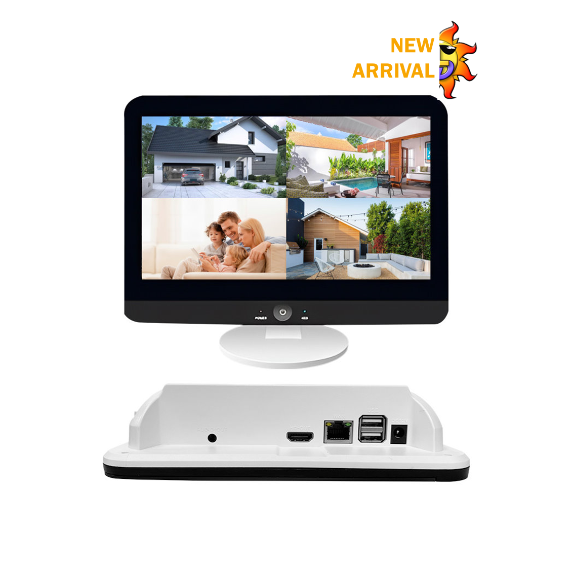 Smart 12" Monitor with inbuilt DVR and WiFi