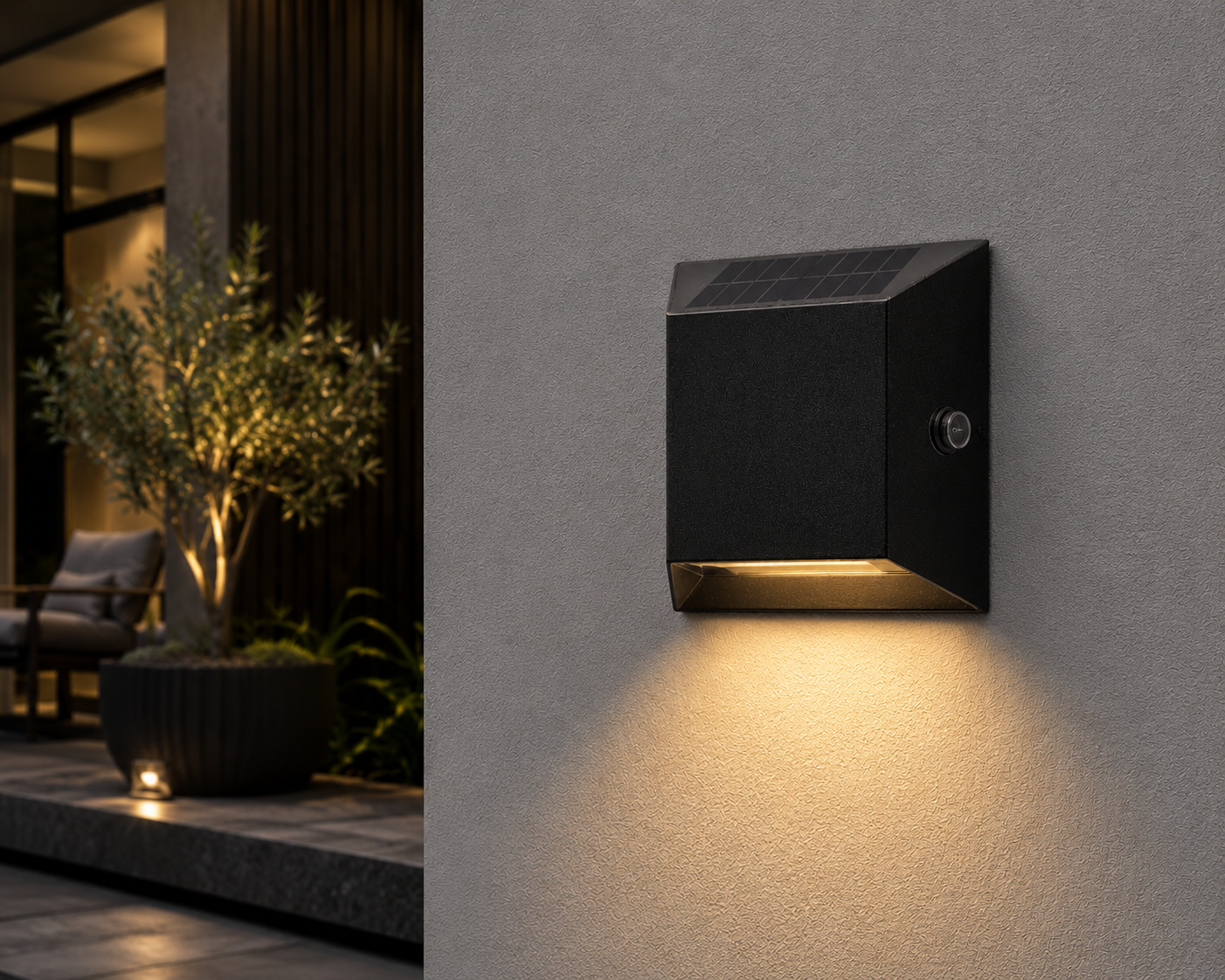 "Elegant" Wall Light - Black