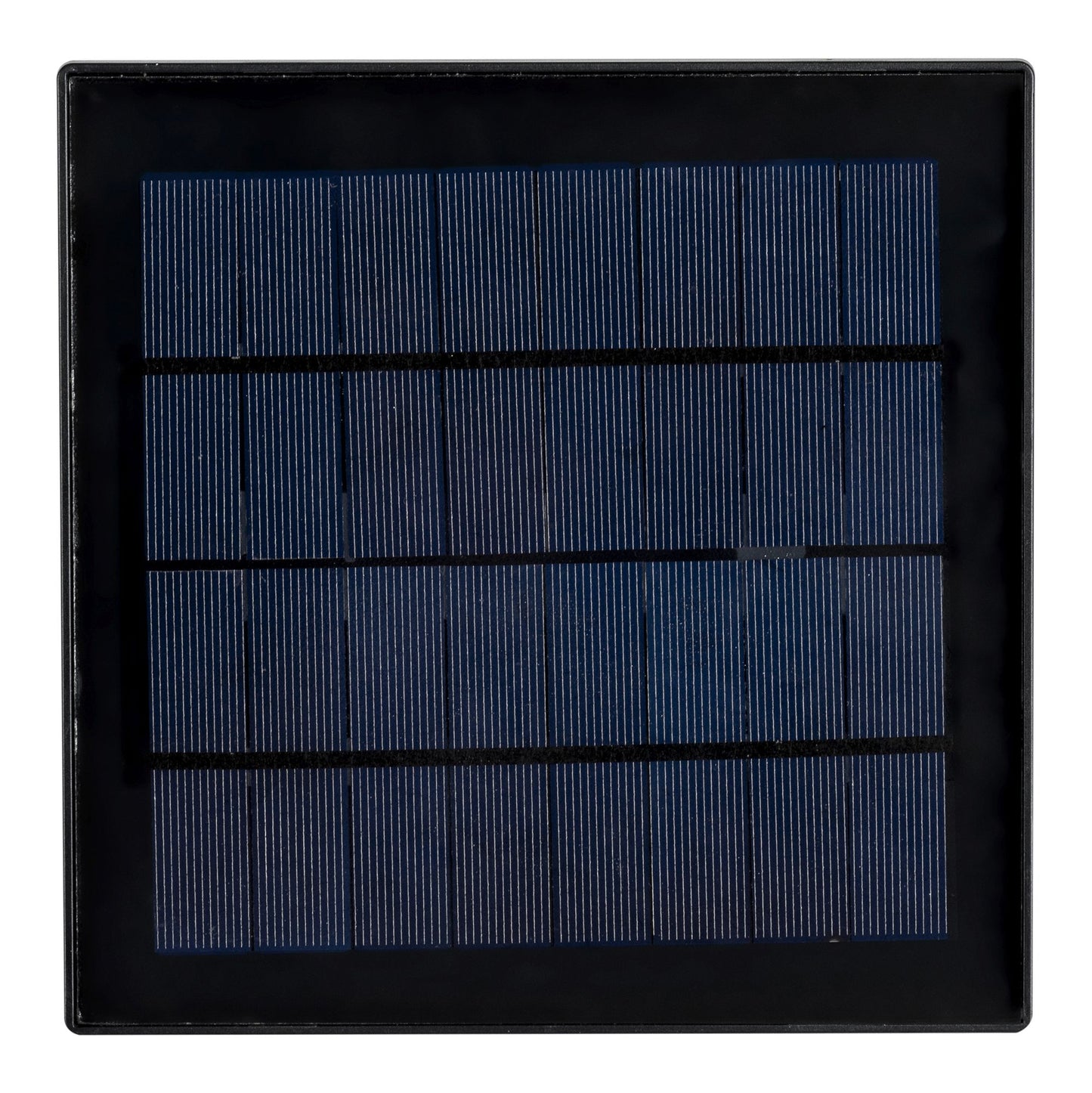 Solar panel for black aluminium alloy bollard light (square)