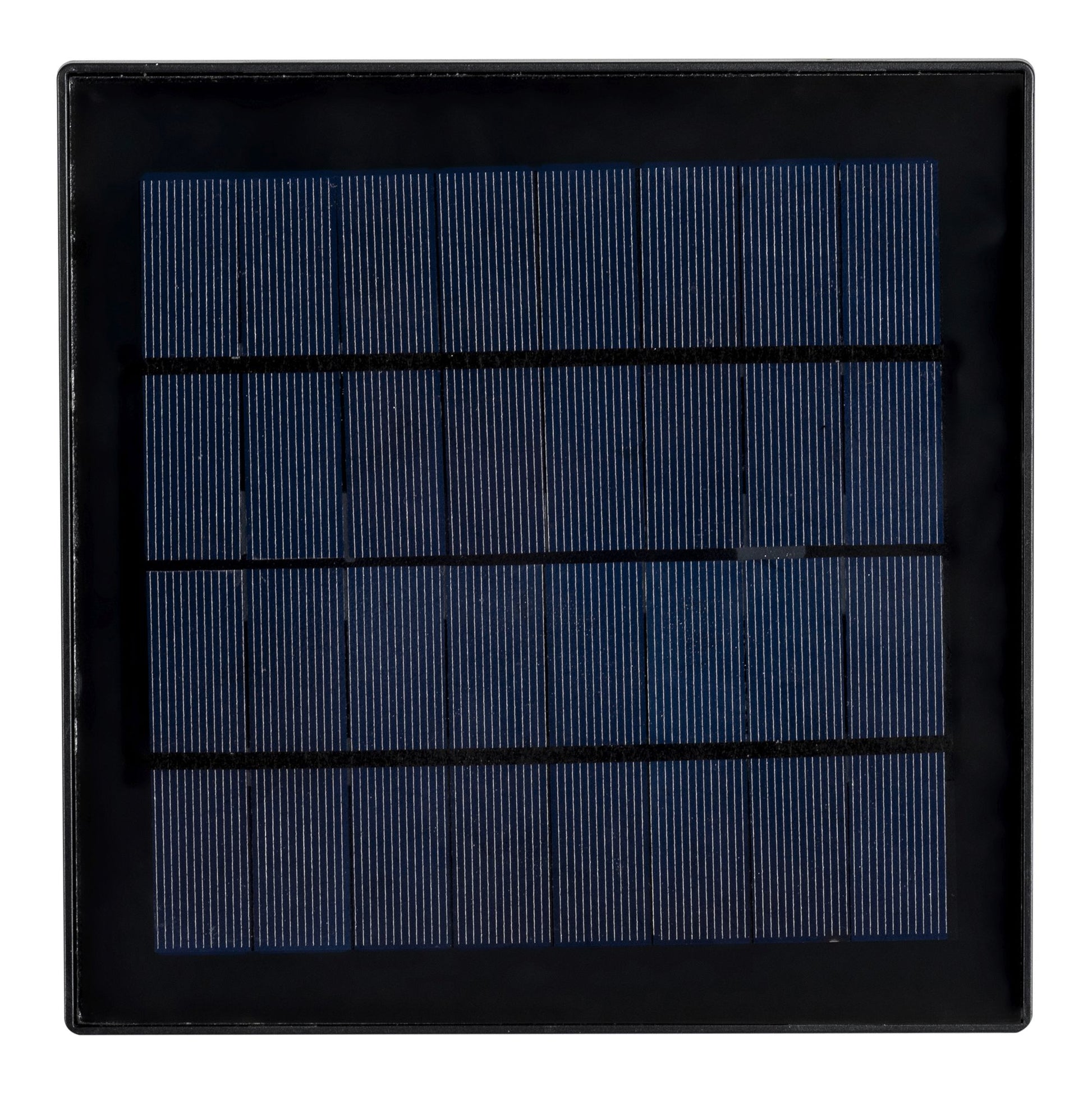 Solar panel for black aluminium alloy bollard light (square)