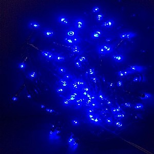 Solar christmas lights/string lights in blue