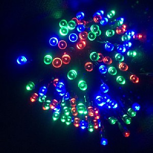 Solar christmas lights/string lights in RGB