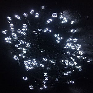 Solar christmas lights/string lights in white